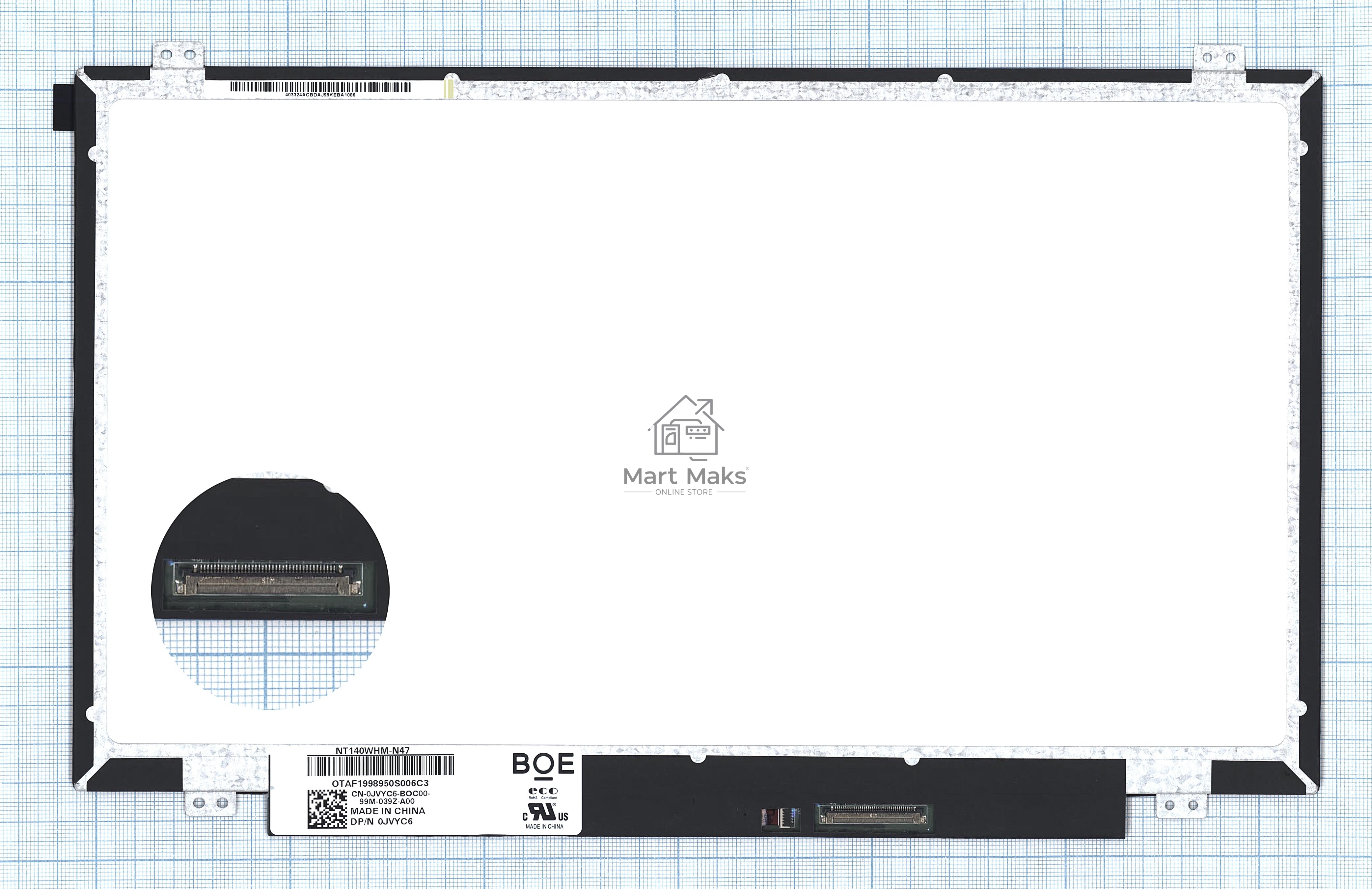 Матрица NT140WHM-N47