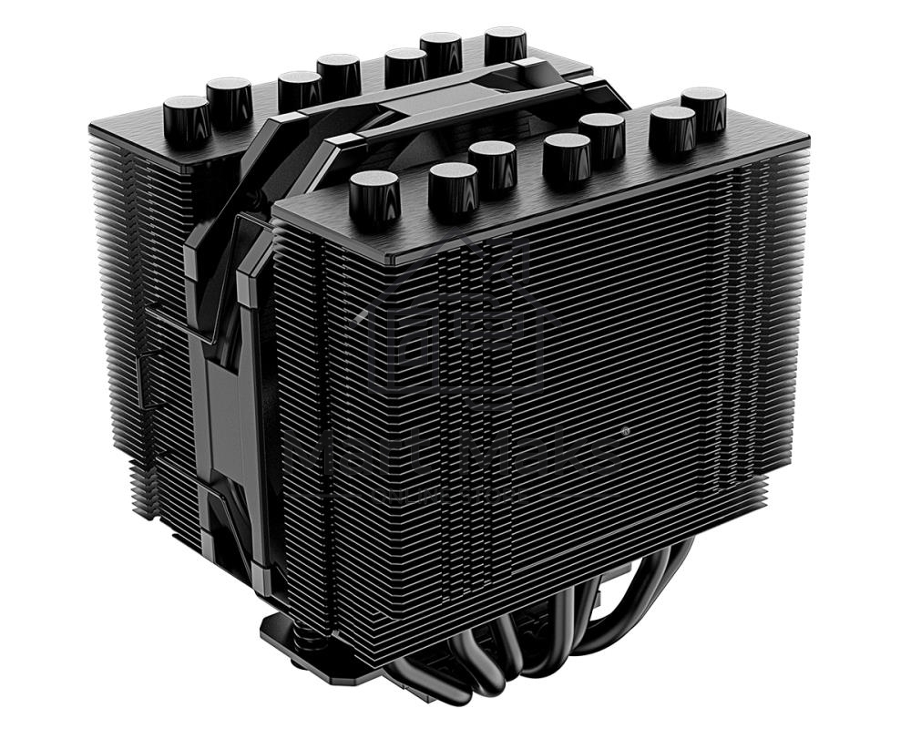 Кулер ID-COOLING SE-207-XT SLIM черный 120мм алюминий+медь 1800rpm 35db 4-pin 220W 135мм