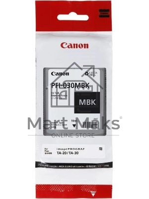 Картридж струйный Canon Pigment Ink PFI-030 Matte черный (TM240/TM340) 55ml