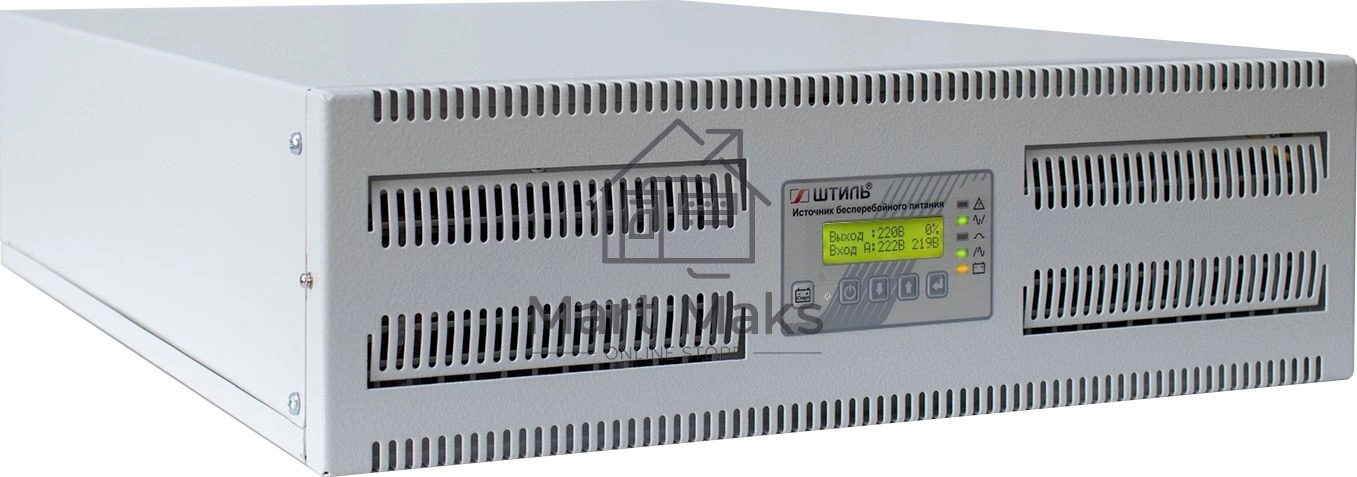 Источник бесперебойного питания Штиль SR SR3110L 8000Вт 10000ВА серый