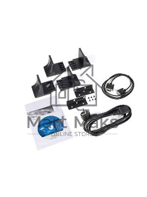 Источник бесперебойного питания ИБП Бастион RAPAN-UPS 3000 RACK+4x9Ah (2100 Вт, Line-interactive, встроенные АКБ 6 шт.x 9Ah) 8960