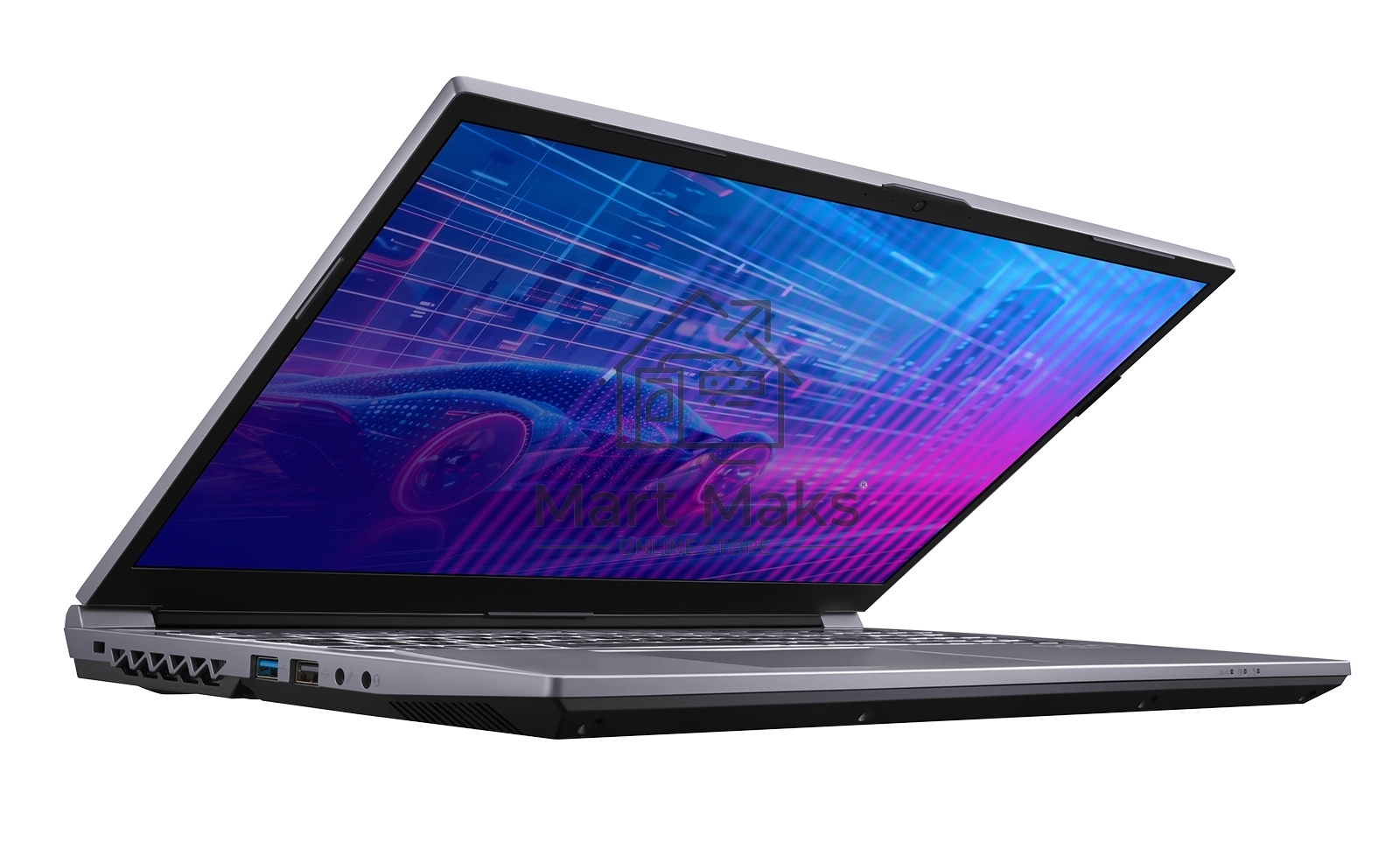 Ноутбук OSIO CyberLine C150i-002 серый i5-12600H /NVidia RTX 4050/16/512/NoOS/(Ghz)/Gb/Ext: + не МПТ