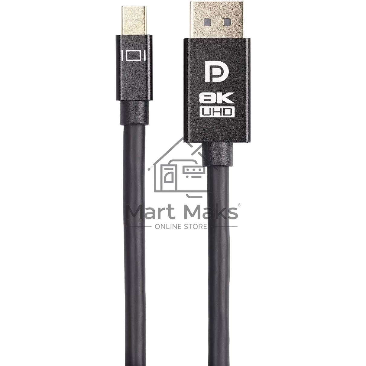 Кабель 1.4V Mini DisplayPort M <--> Display Port M 1,8м 4K@120HZ 8K@60HZ Telecom (TA683M-1.8M)