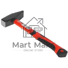 Молоток слесарный Matrix 1000 г, квадратный боек, деревянная рукоятка