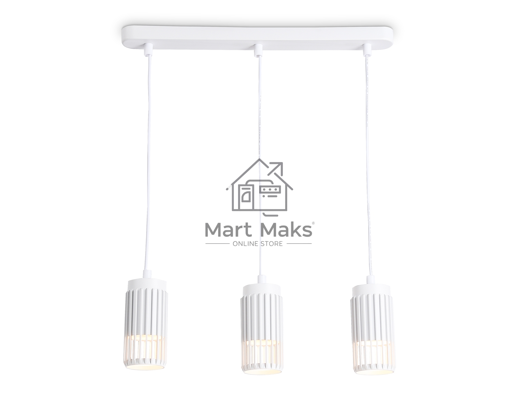 Светильник Ambrella light TN51698/3 WH белый GU10/3 400*60*1120