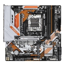 Материнская плата GIGABYTE B850M FORCE, AM5, AMD B850, 2xDDR5, 4xSATA, 3xM.2, 1xPCIe 5.0 x16, DisplayPort, HDMI, 1x2.5Gb LAN, 3x3.5 мм, 7.1, microATX
