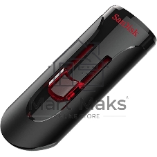 Флешка USB Sandisk CZ600 Cruzer Glide (SDCZ600-032G-G35), 32Gb, USB 3.0, R/W 100/20, черный