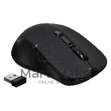 Мышь беспроводная Acer OMR010 черный, 1200 dpi, радиоканал, USB, кнопки - 3
