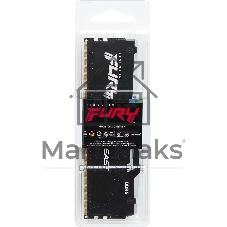 Модуль памяти DDR 5 DIMM 32Gb PC44800, 5600Mhz, Kingston FURY Beast RGb CL36 EXPO (KF556C36BBE2A-32) (retail)