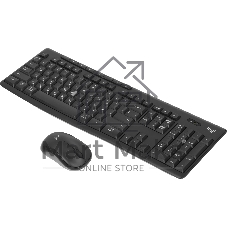 Комплект клавиатура+мышь Logitech MK370 беспроводной, USB, чёрный