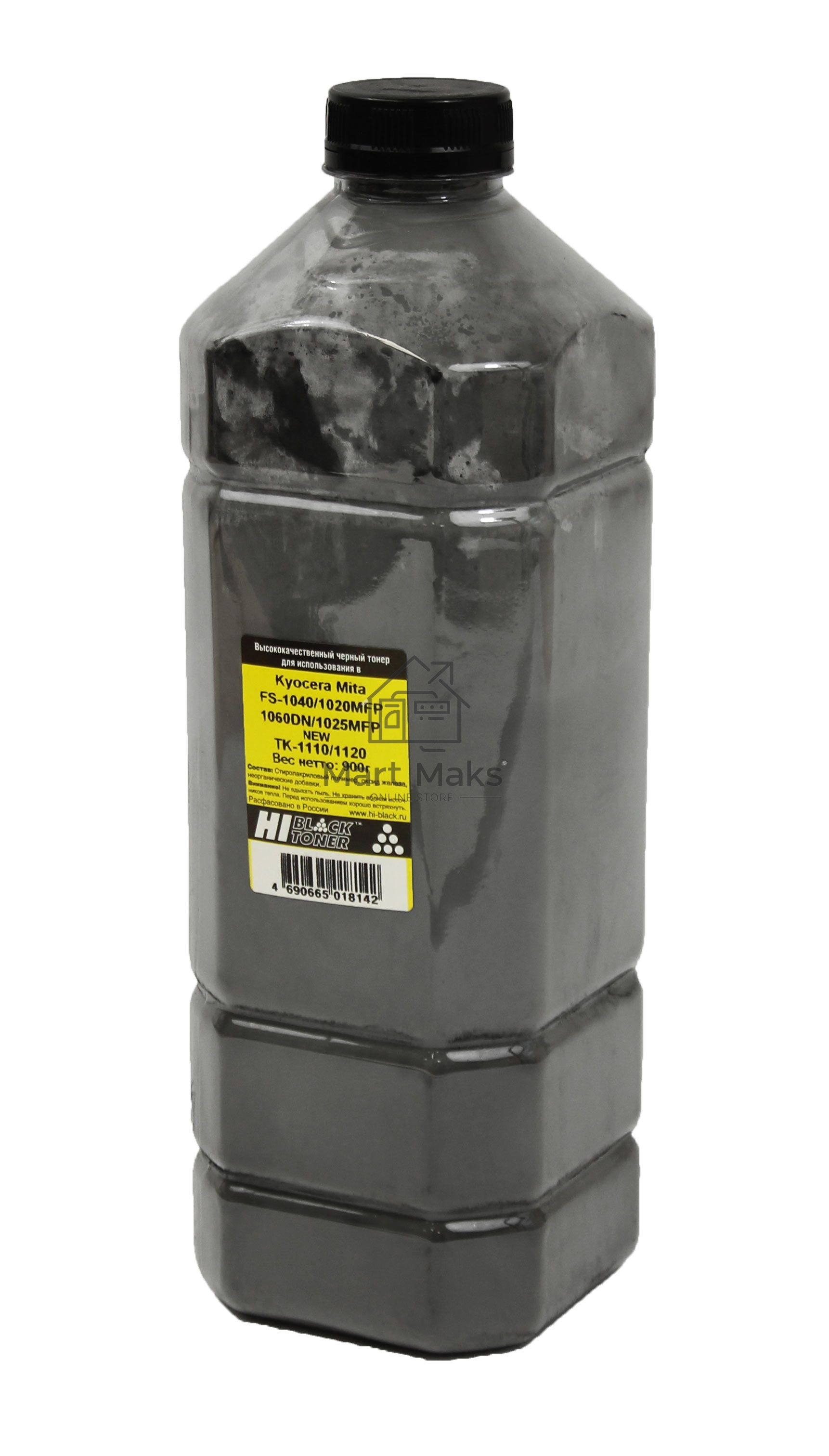 Тонер Hi-Black для Kyocera FS-1040/1020MFP/1060DN/1025MFP NEW TK-1110/1120, 900 г, канистра