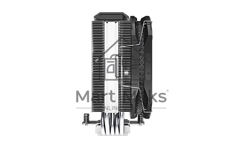Кулер DEEPCOOL AS500 черный 140мм алюминий+медь 1200rpm 29.2db 4-pin 220W 164мм