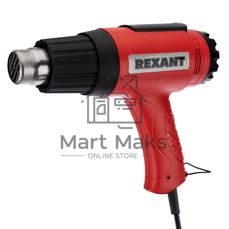 Фен строительный Rexant, 230 В/1600 Вт 