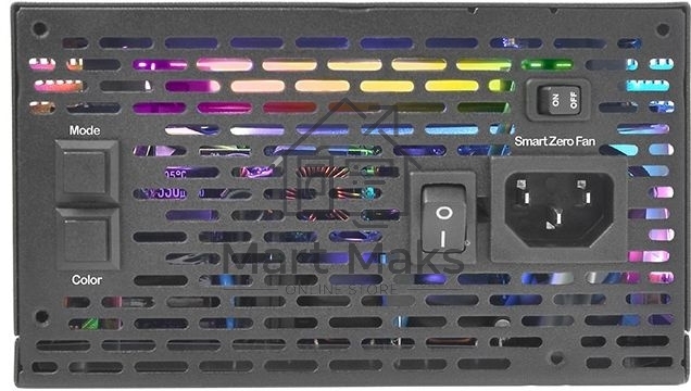 Блок питания Thermaltake Toughpower GF2 ARGB (PS-TPD-0850F3FAGE-2), 850Вт, 80 PLUS Gold, 140мм, модульный, черный