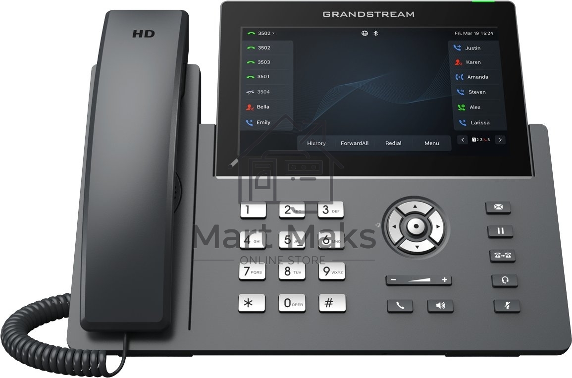 Телефон IP Grandstream GRP2670 черный