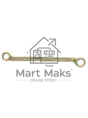 Ключ накидной Сибртех,17x19 мм,желтый цинк