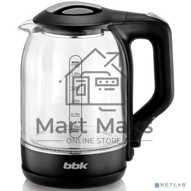 Чайник электрический BBK EK1724G черный
