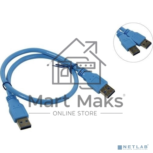 Кабель 5bites UC3009-005 USB3.0 / AM-AM / 0.5M