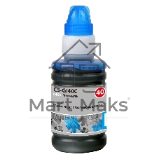 Чернила Cactus CS-GI40C голубой 70мл для Canon Pixma G5040/G6040/GM2040