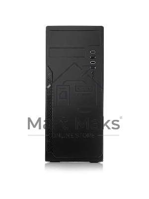 Компьютерный корпус c блоком питания Foxline FL-301-FZ450-RW ATX case, черный, 450 Ватт w/PSU 450W 8см, w/4xUSB 2.0, w/o FAN, w/DVD-RW, w/C13-C14 cable 1.5m