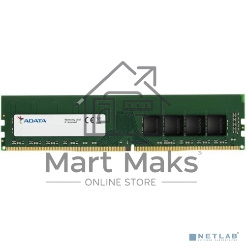 Оперативная память ADATA Premier, DDR4, 16GB (1x16GB), 3200MHz, CL22, DIMM