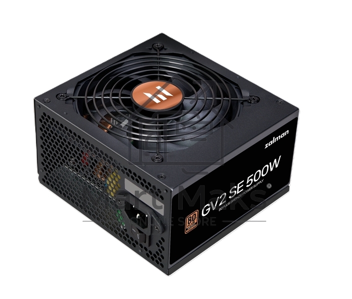 Блок питания Zalman ZM500-GV2SE, 500Вт, 80 PLUS Bronze, 120мм, черный