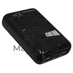 Портативный аккумулятор MORE CHOICE (4620202552532) PB19-10 черный - 10000mAh 2USB