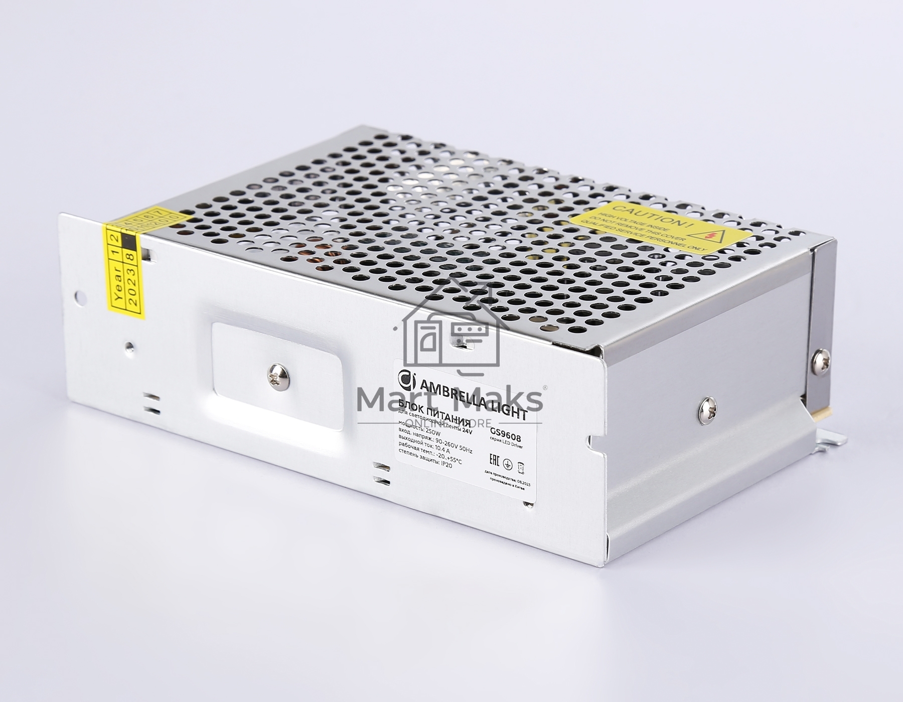 GS9608 блок питания 24V 250W 10.4A IP20 90-260V 160*98*50
