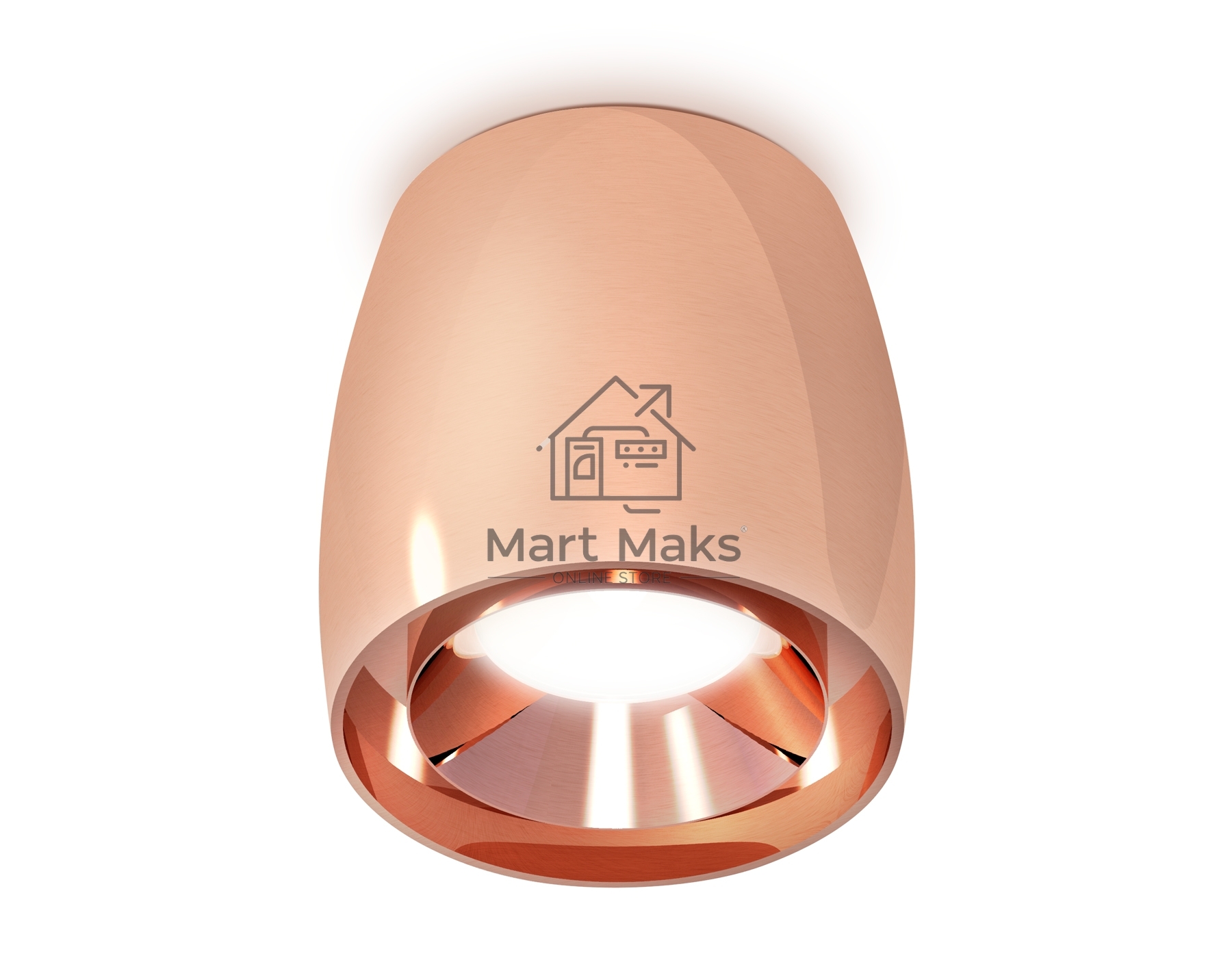 Светильник Ambrella Light XS1144002 PPG золото розовое полированное MR16 GU5.3 (C1144, N7035)