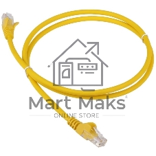 Патч-корд LANMASTER LSZH UTP кат.6, 1.0 м, желтый