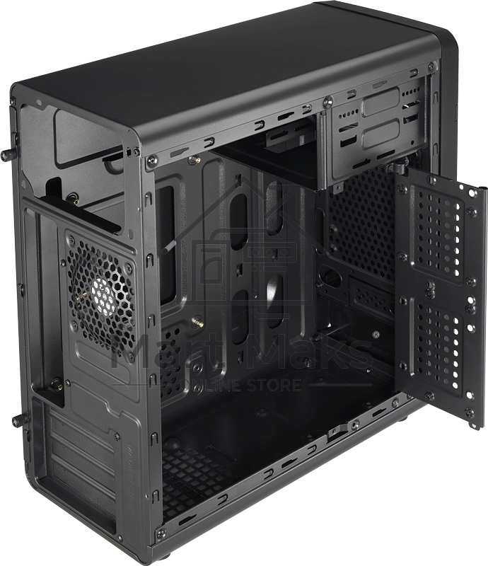 Компьютерный корпус Aerocool / Formula Qs-180 черный без БП mATX 1x80mm 2xUSB2.0 1xUSB3.0 audio