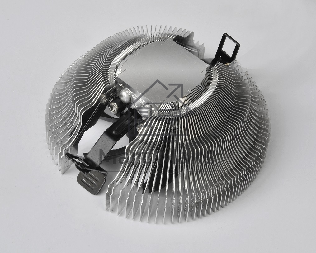 Кулер PCCooler E80 серебристый 75мм алюминий 2200rpm 22db 3-pin 65W