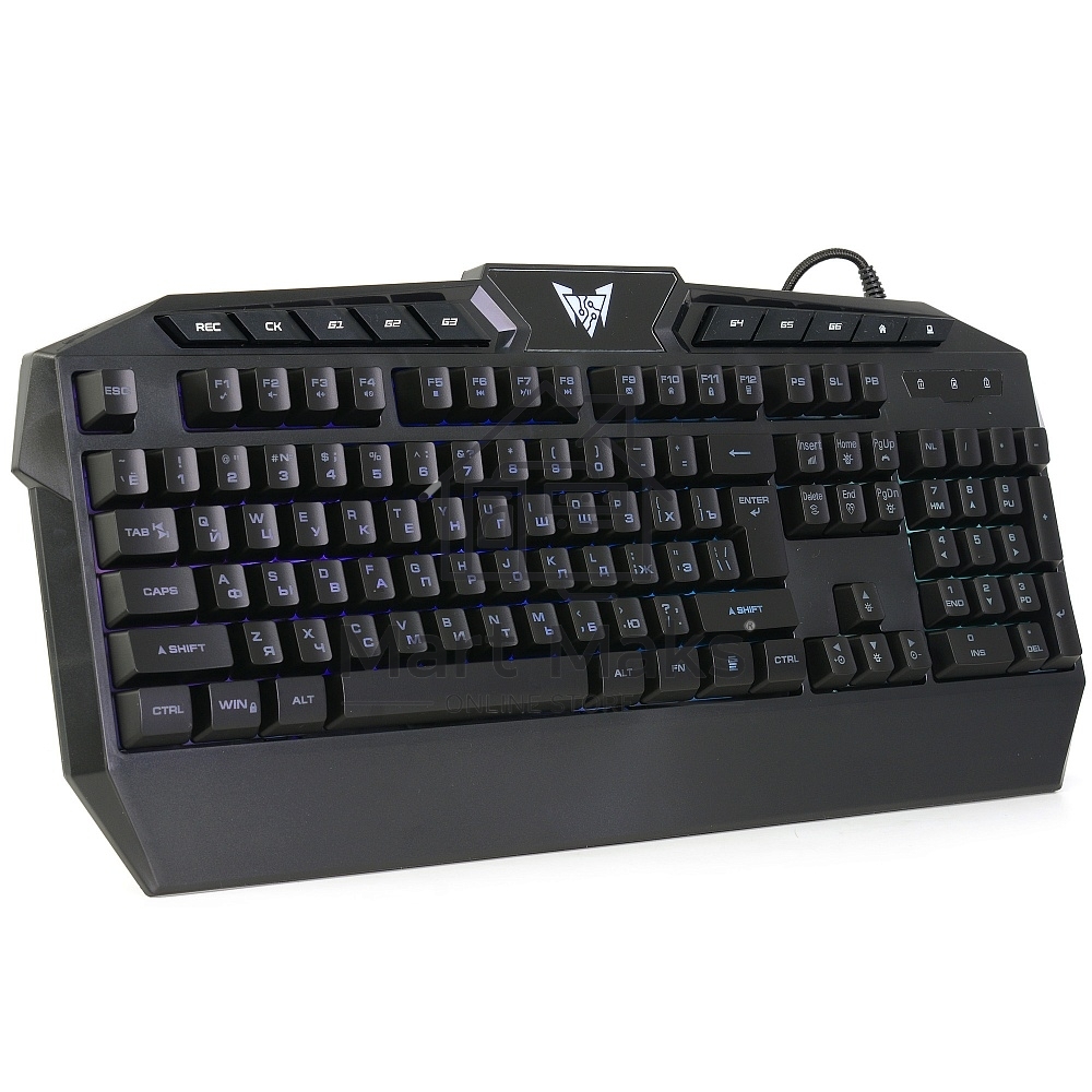 Клавиатура CROWN CMGK-404 проводная, USB, черный