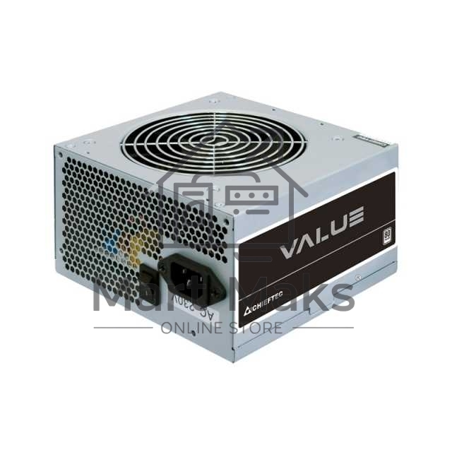 Блок питания Chieftec APB-600B8, 600Вт, 80 PLUS WHITE, 120мм, серый