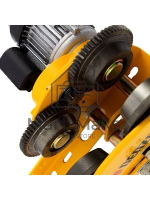 Каретка Denzel T-1000 электрическая для тельфера 1т 540Вт