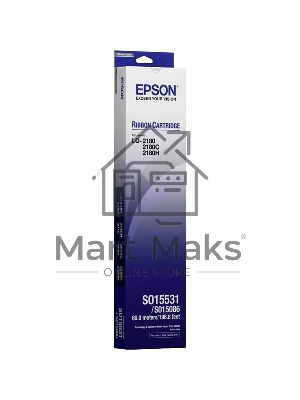 Картридж ленточный Epson C13S015086BA черный для FX-2170/2180 LQ-2180/2170/2070/2080