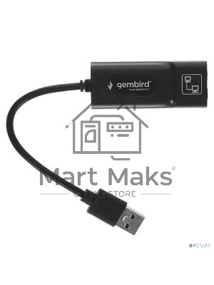 Сетевой адаптер Ethernet Gembird NIC-U5 USB 3.0 - Fast Ethernet adapter