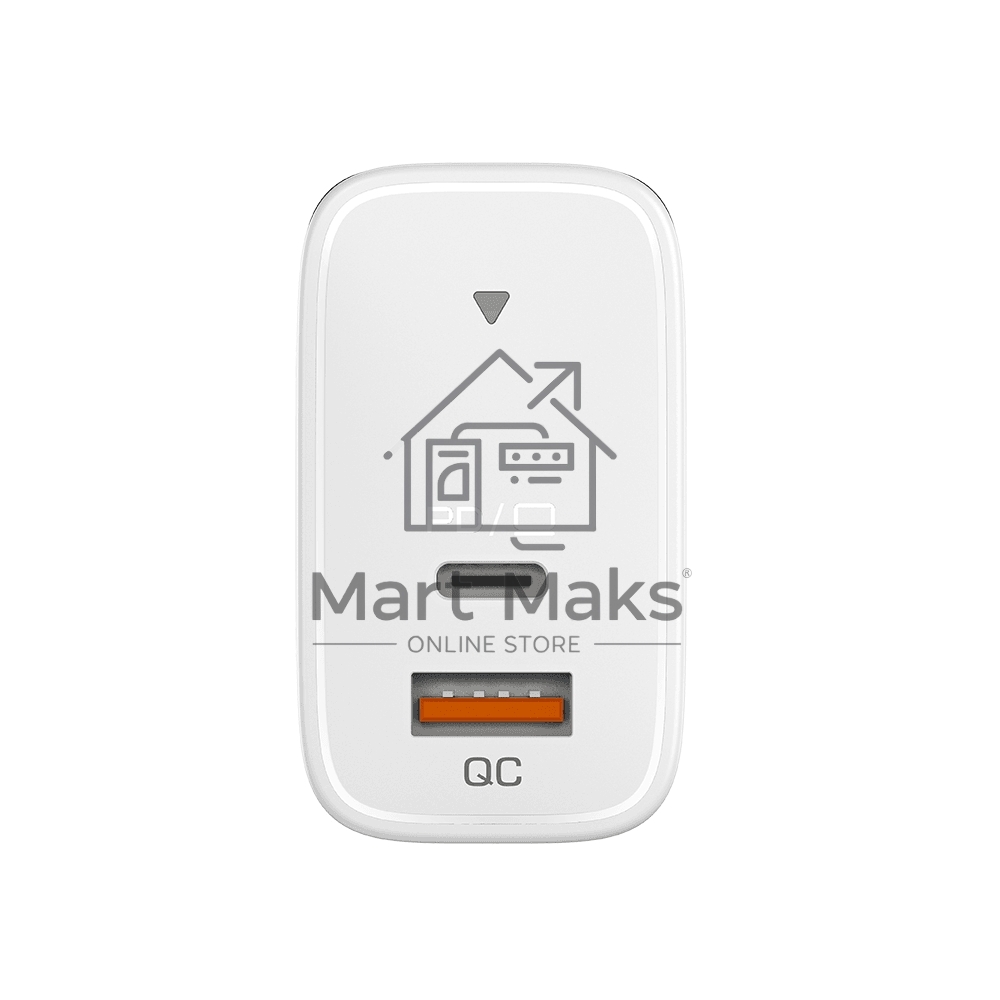 Зарядное устройство Genius PD-65AC, EU, 65W, белый