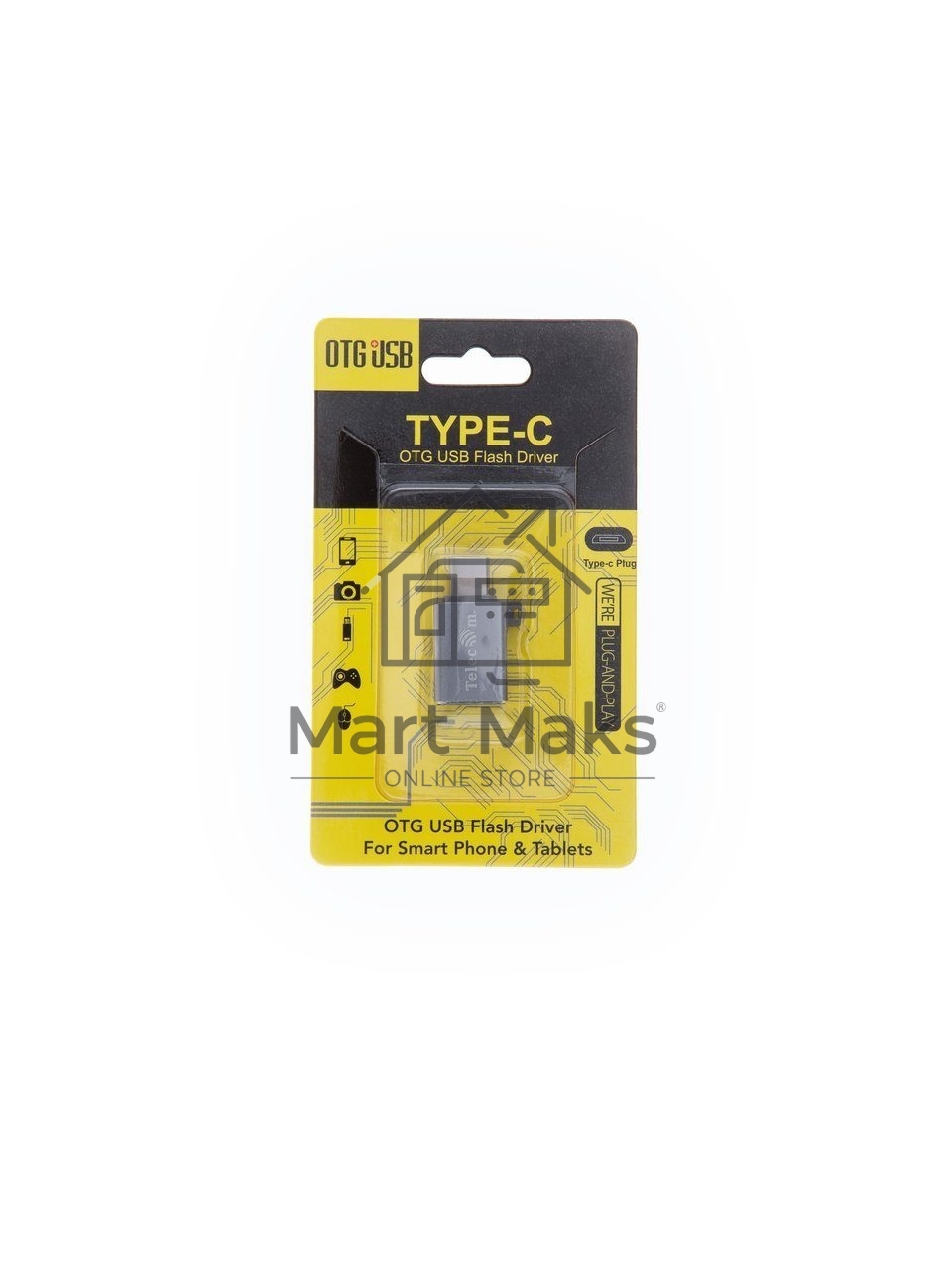 Переходник OTG USB 3.1 Type-C --> USB 3.0 Af Telecom <TA431M>