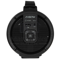 Колонка портативная Digma D-PS1521 черный 16W 2.0 BT 10м 1800mAh