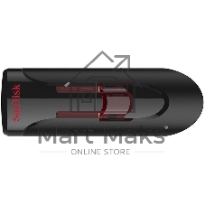 Флешка USB Sandisk CZ600 Cruzer Glide (SDCZ600-032G-G35), 32Gb, USB 3.0, R/W 100/20, черный