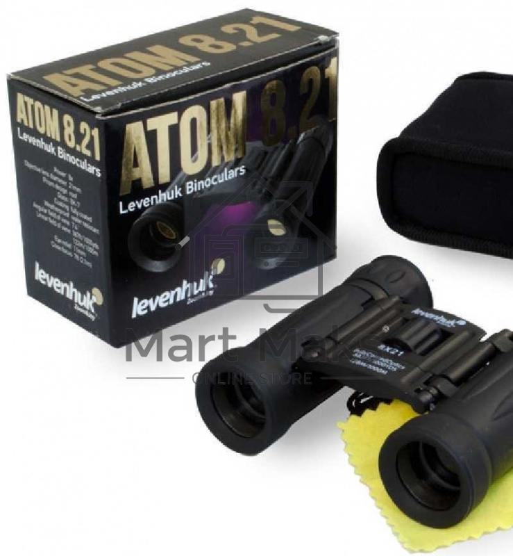 Бинокль LEVENHUK Atom 8x21 8крат объективы21мм Арт. 67675