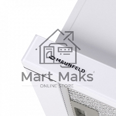 Вытяжка встраиваемая Maunfeld VS Fast Glass 60 белый, 60 см, 850 куб. м/ч, 47 дБ
