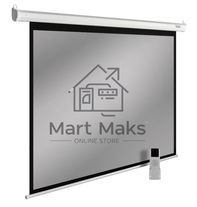 Экран Cactus 150x200см SIlverMotoExpert CS-PSSME-200X150-WT 4:3 настенно-потолочный рулонный белый (моторизованный привод)