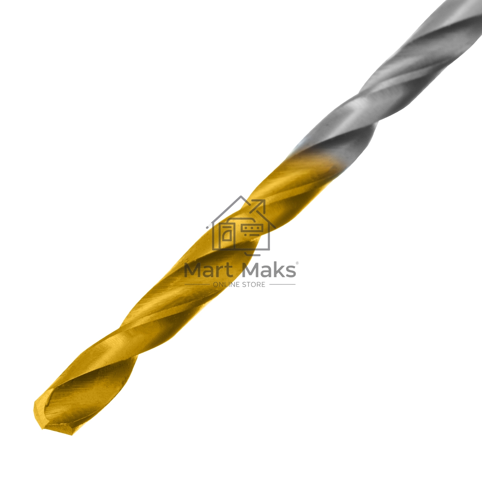 Сверло спиральное по металлу 3 х 100 мм, Р6М5, Golden Tip, удлиненное, 2шт. Denzel