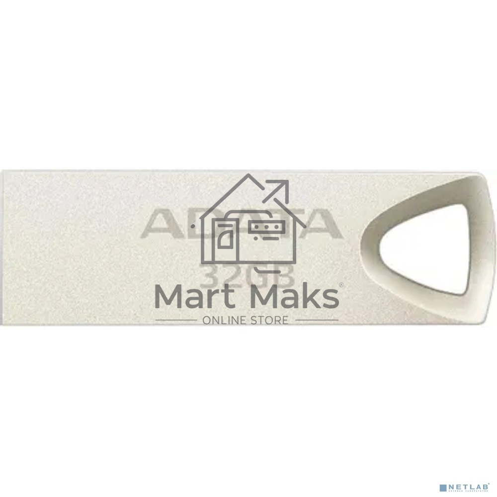 Флешка USB R/W ADATA R/W 32GB USB Drive ADATA USB 2.0 UV210 золотой мет. AUV210-32G-RGD