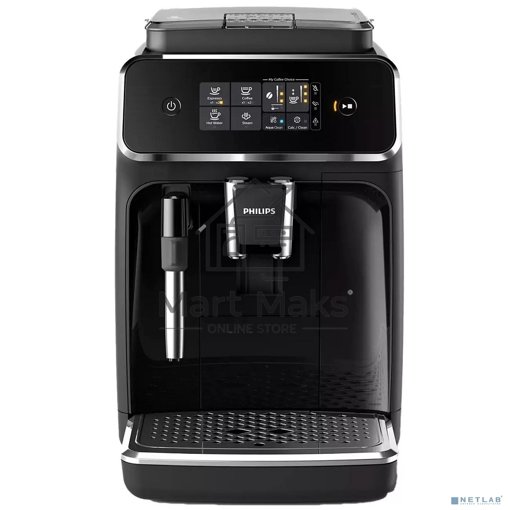 Кофемашина автоматическая Philips EP2224/10 черный, исп. кофе - молотый/зерновой, 1.8 л, 1500 Вт, 15 Бар.