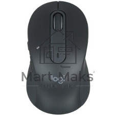 Мышь беспроводная Logitech Signature M650 графитовый, 4000 dpi, радиоканал, Bluetooth, USB, кнопки - 5