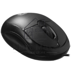 Мышь проводная Oklick 105S черный, 800 dpi, USB, кнопки - 3
