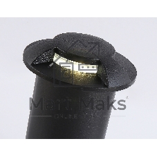 Светильник Ambrella light ST6525 BK черный IP67 LED 4200K 1W D60*93